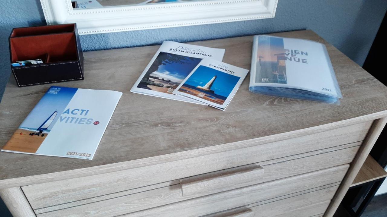 Le Petit Bleu De Didonne 28M2 150 M De La Plage Avec Balcon Saint-Georges-de-Didonne Bagian luar foto